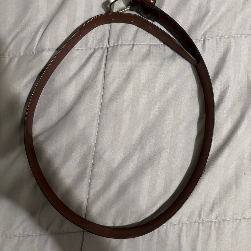 Brown Leather Women’s Coach Belt - Picture 8 of 8